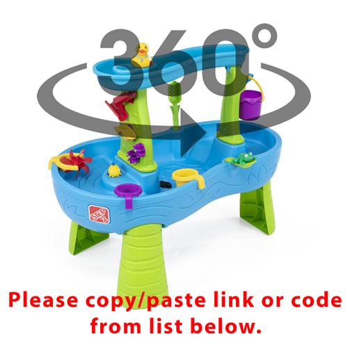 Step2 Rain Showers Splash Pond Water Table for Toddlers