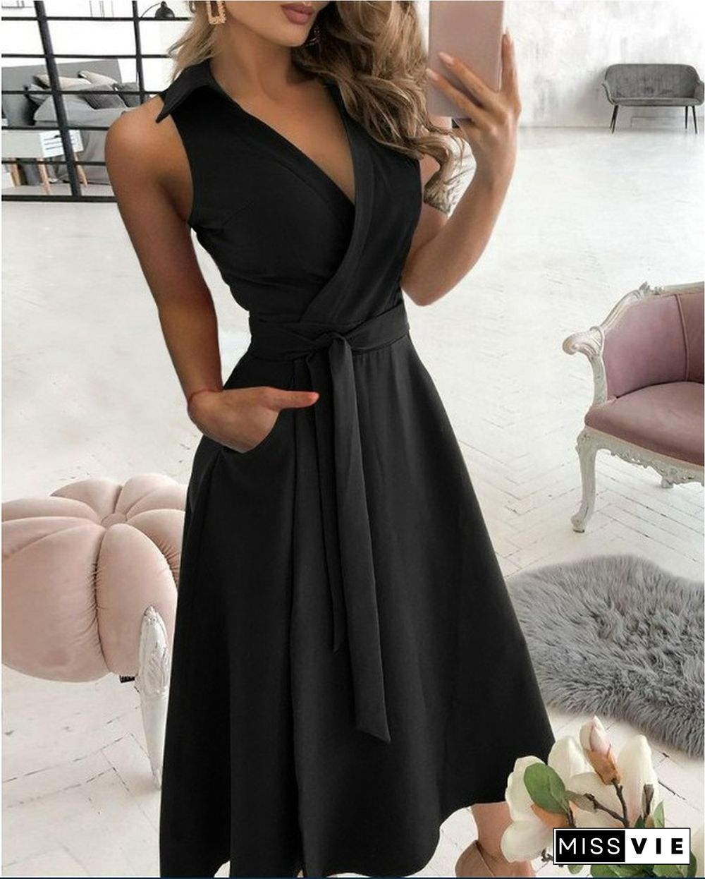 Spring/Summer Fashion Long Sleeve V-Neck Printed Hip Dress Women's High Waist Bodycon Dress Vestido Feminino