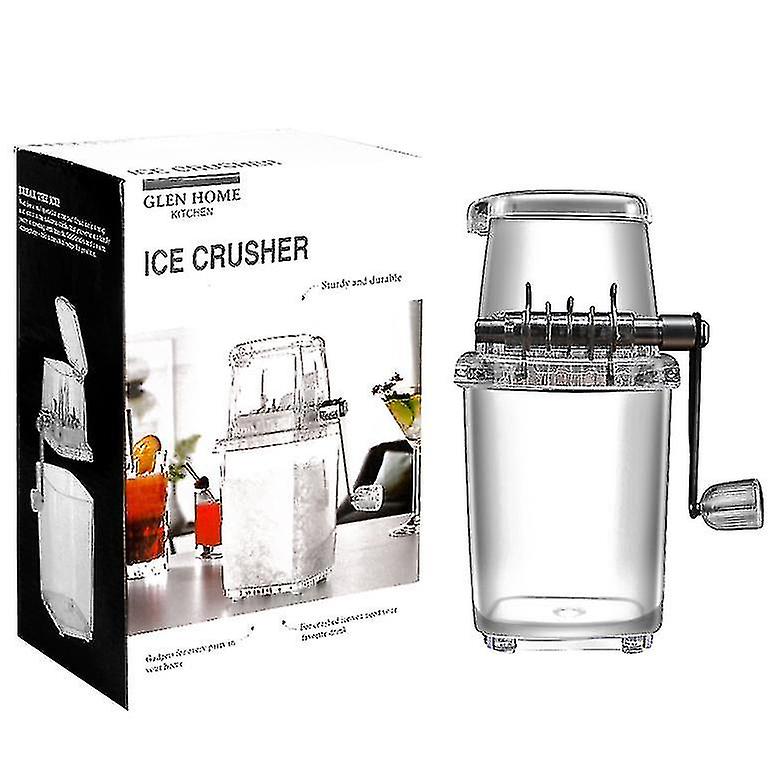 Manual Rotary Ice Crusher Cocktails Slush Machine