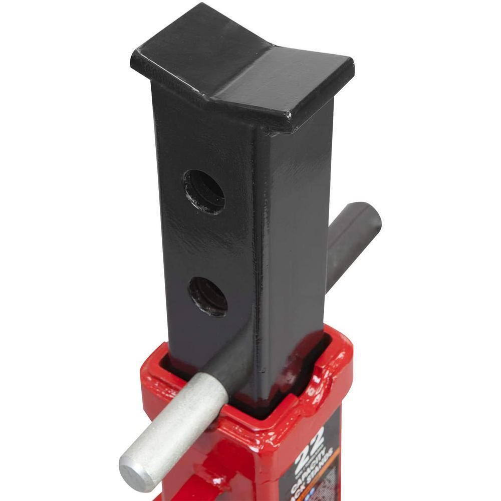 Big Red 22-Ton Heavy-Duty Jack Stands (2 Pack) T90072