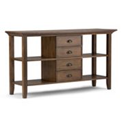 Simpli Home Redmond Console Sofa Table