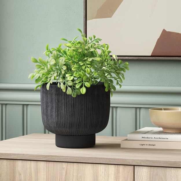 Ceramic Planter Black