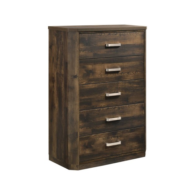 Elettra Chest Rustic Walnut Acme Furniture