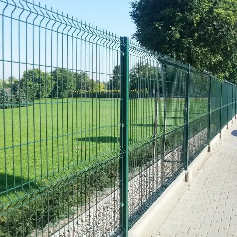 Manufacturer Supply Powder Coated Welded Metal Fence 3D Panel Fence Easily Assembled Fence