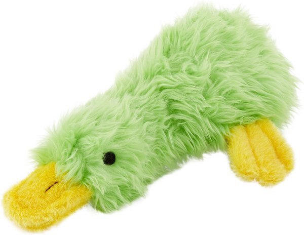 Multipet Duckworth Webster Squeaky Plush Dog Toy， Color Varies