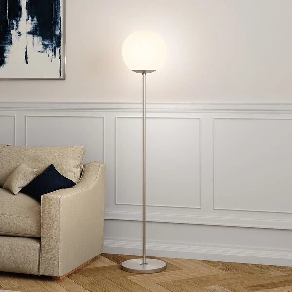 Theia Globe Shade Floor Lamp