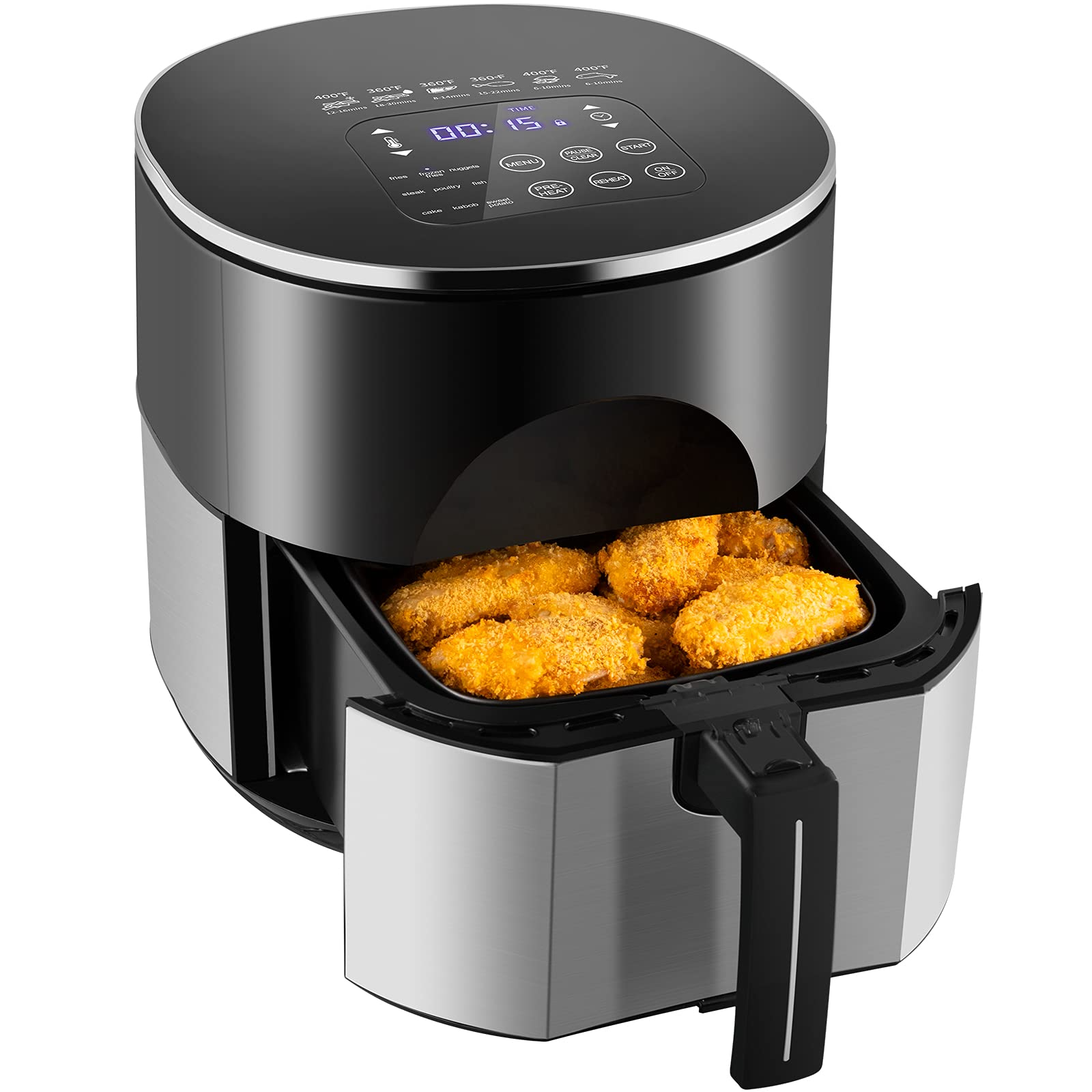 Hercu Air Fryer with 9 Presets