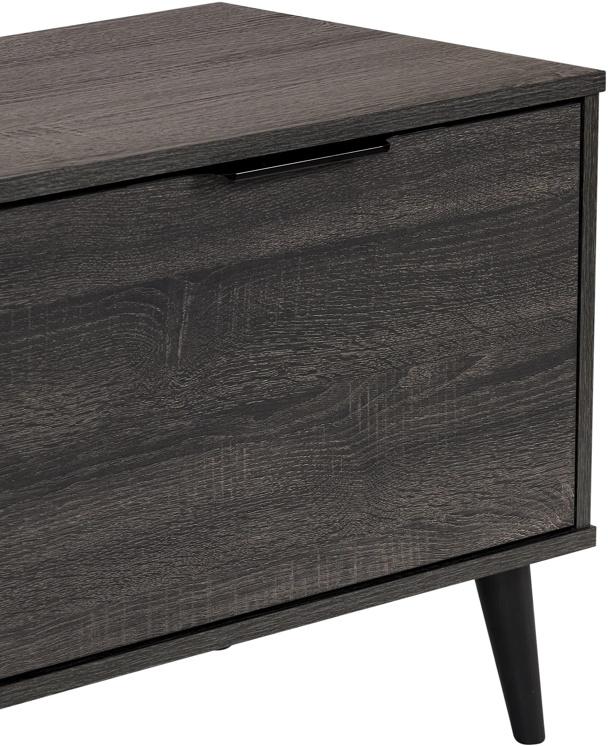 Cole Gray Closed Storage TV Stand