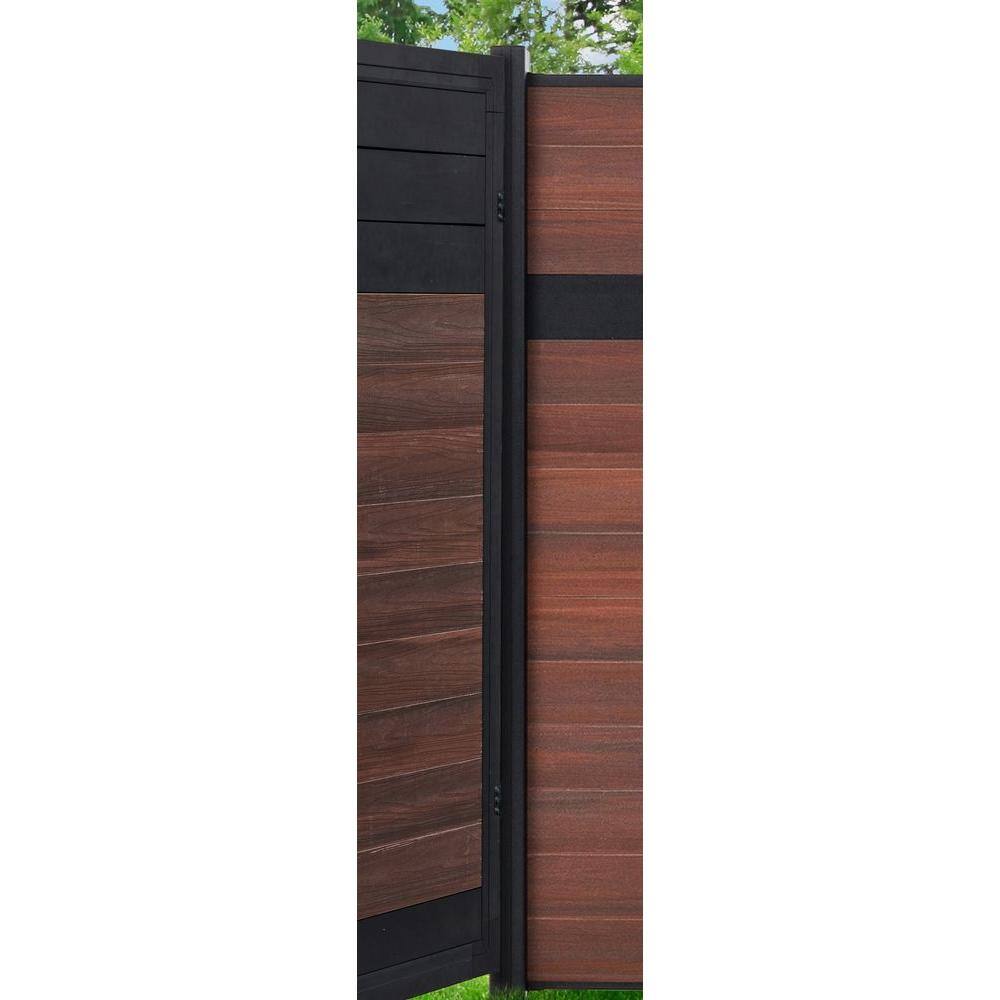 Veranda Euro Style 8 ft. Heavy Duty Fence Gate Post Kit EF 62508