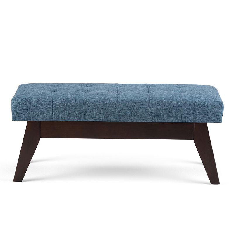 Simpli Home Draper Tufted Bench