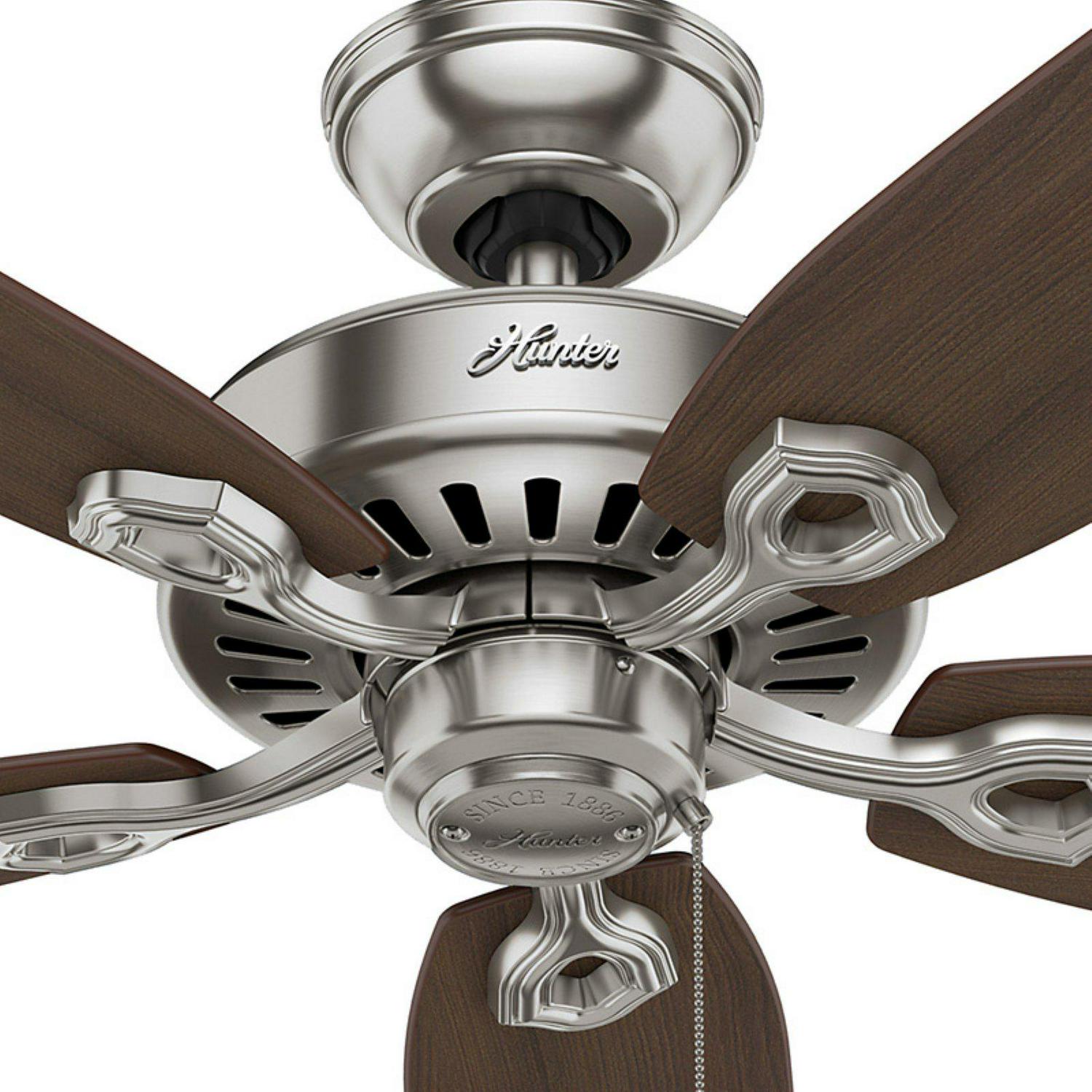 Hunter 52 Builder New Bronze Ceiling Fan with Pull Chain