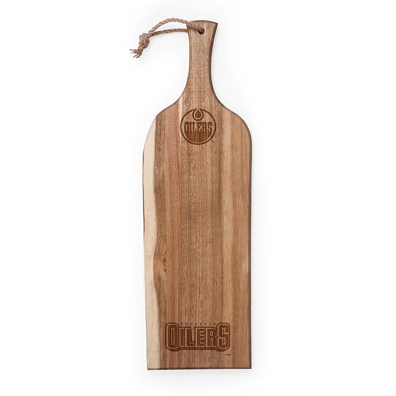 Picnic Time Edmonton Oilers Artisan Serving Plank