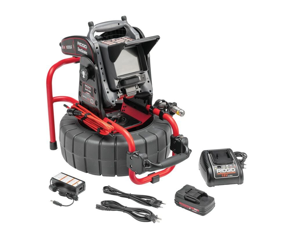 Ridgid SeeSnake Compact M40 Camera System with Monitor Battery and Charger 63818 from Ridgid