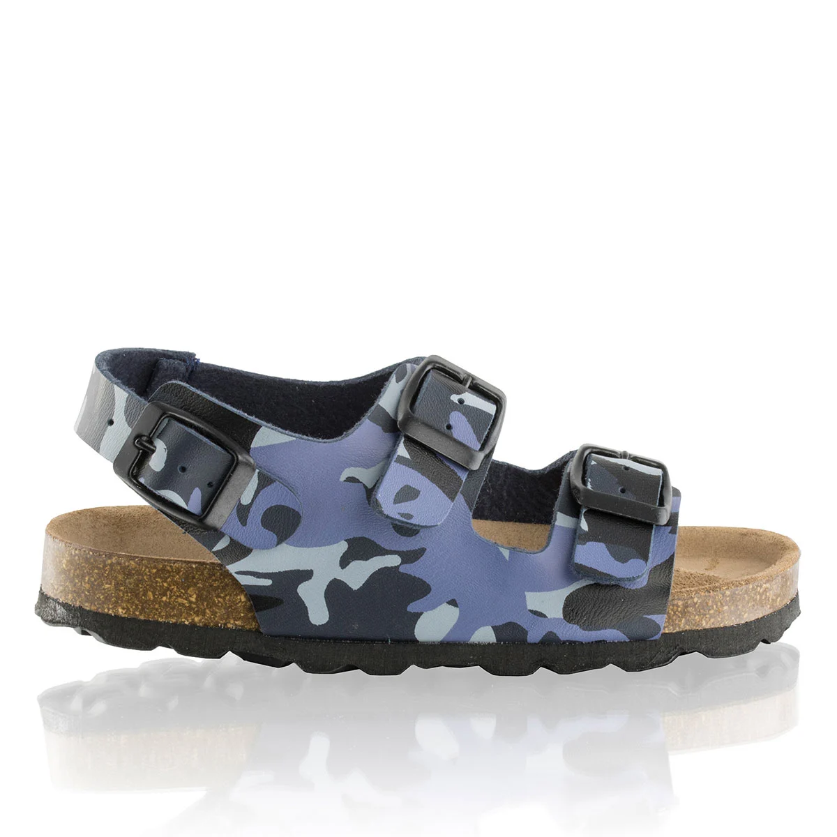 SUMBA CAMO Triple Buckle Sandal