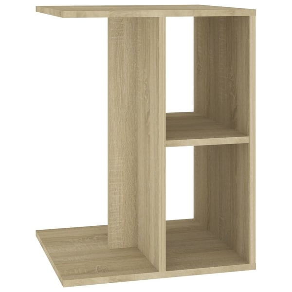 vidaXL Side Table Sonoma Oak 24