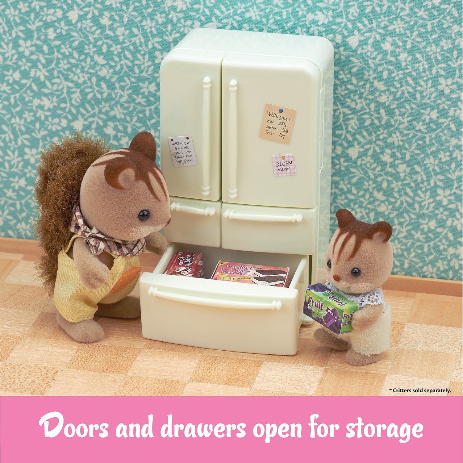 Calico Critters Kitchen Playset, Dollhouse Furniture and Accessories