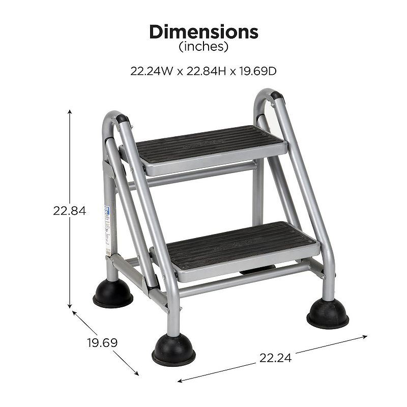 Cosco 2-Step Rolling Step Ladder