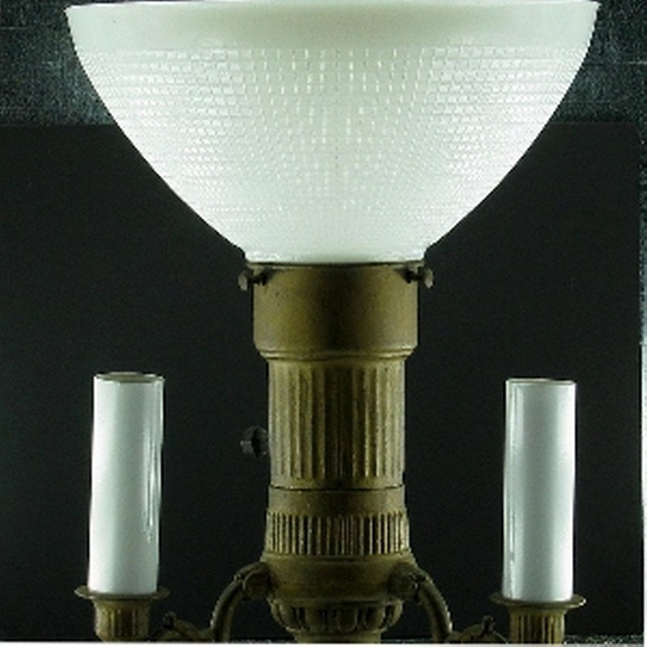 White Opal Glass 10 Inch Globe Diffuser IES Lampshade Replacement (Edison covers included)