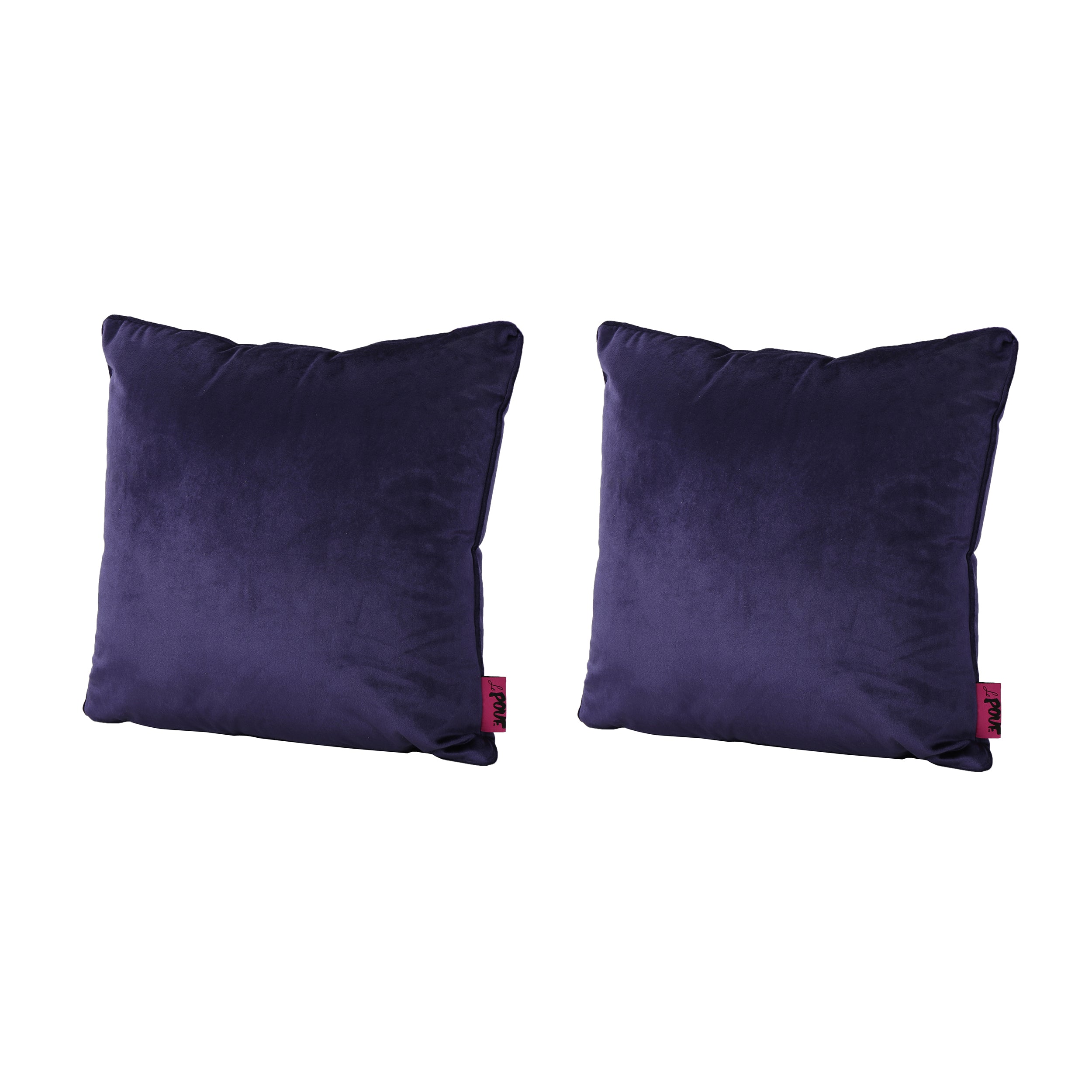 Velvin Modern Fabric Throw Pillows (Set of 2)