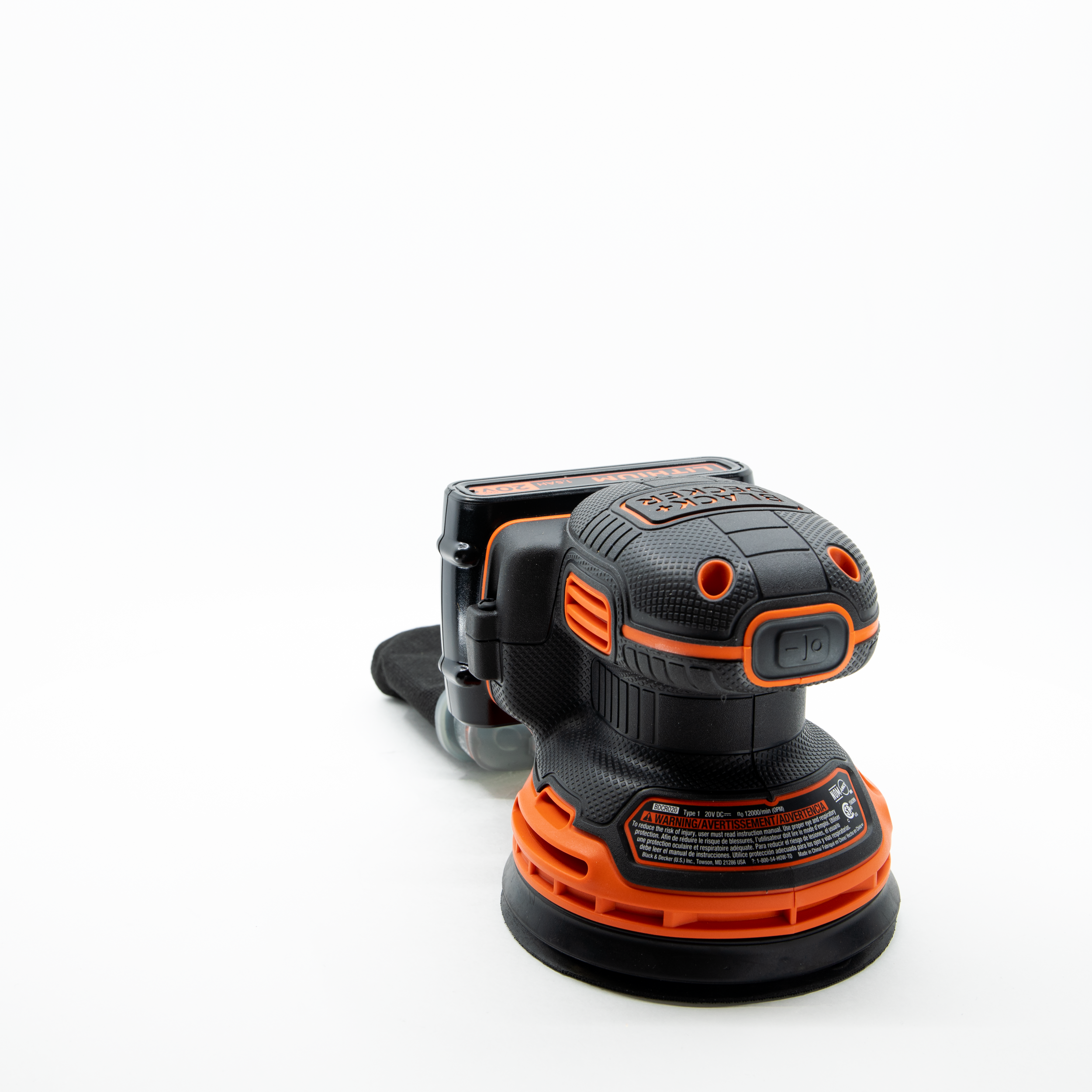 20V MAX* Random Orbital Sander, Cordless