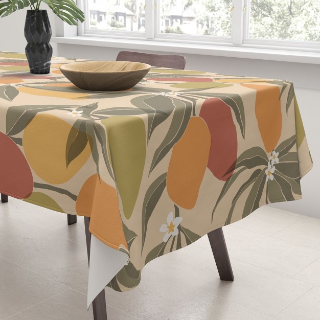 Cuss Yeah Designs Abstract Mangoes Tablecloth Deny Designs