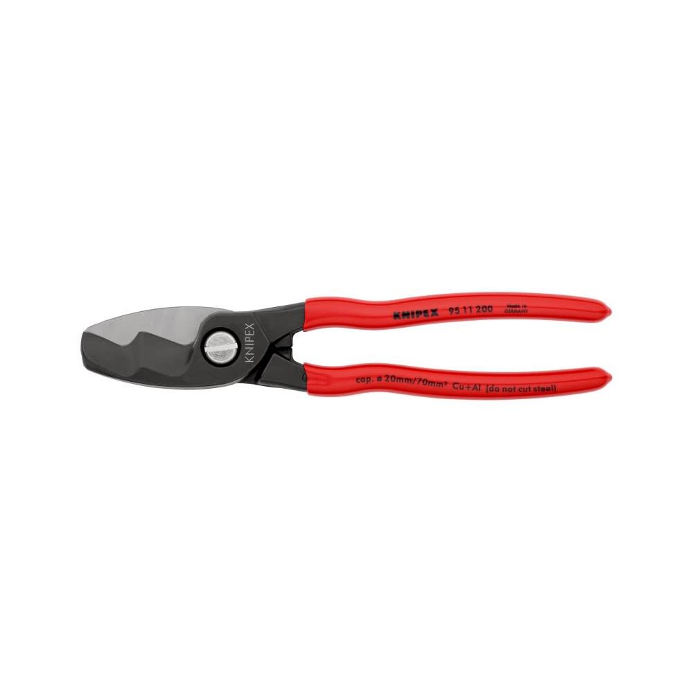 Knipex Cable Shear with Twin Cutting Edge 200mm