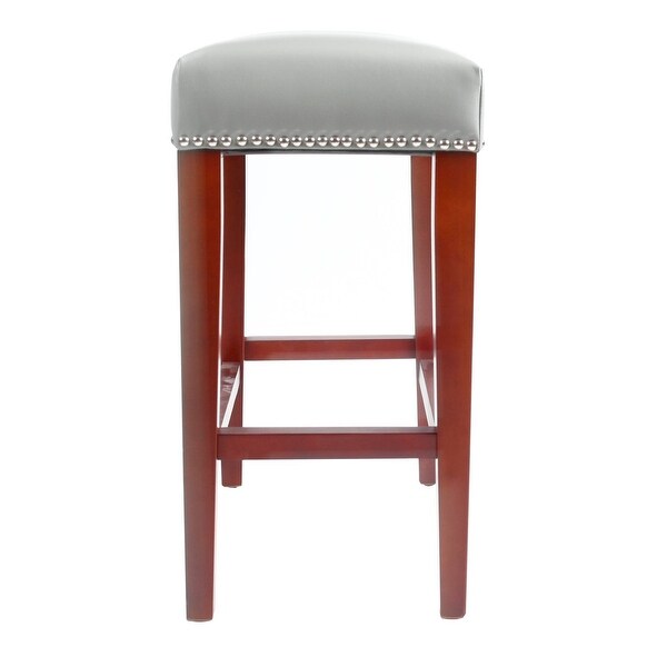 Stonger and Durable Leather Bar stool 2 pcs Set