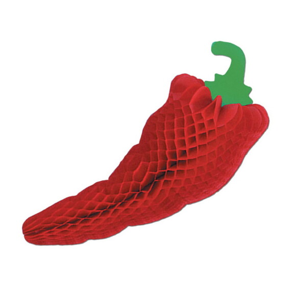 Beistle 55632 Tissue Chili Pepper  17