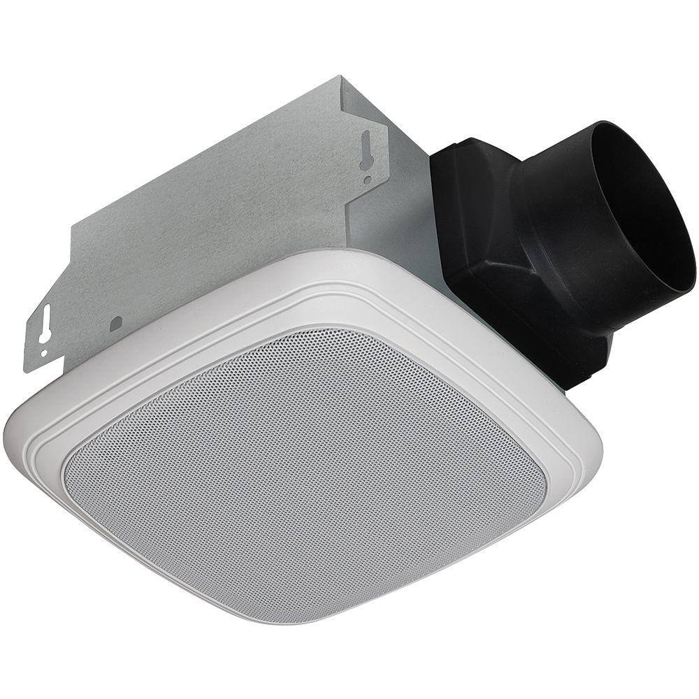 Homewerks Worldwide 70 CFM Bathroom Exhaust Fan with Bluetooth Speaker 7130-04-BT