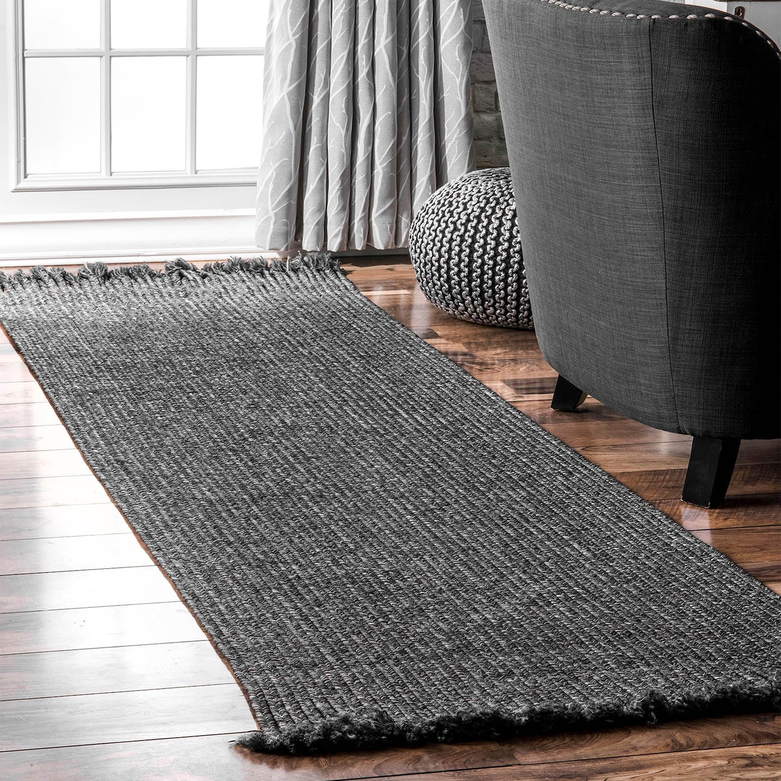 230X160 Cm Braided Handmade Jute Rug Jh-2348-L