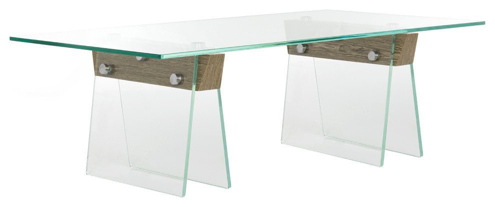 Modern Glass Loft Coffee Table   Contemporary   Coffee Tables   by Safavieh  Houzz