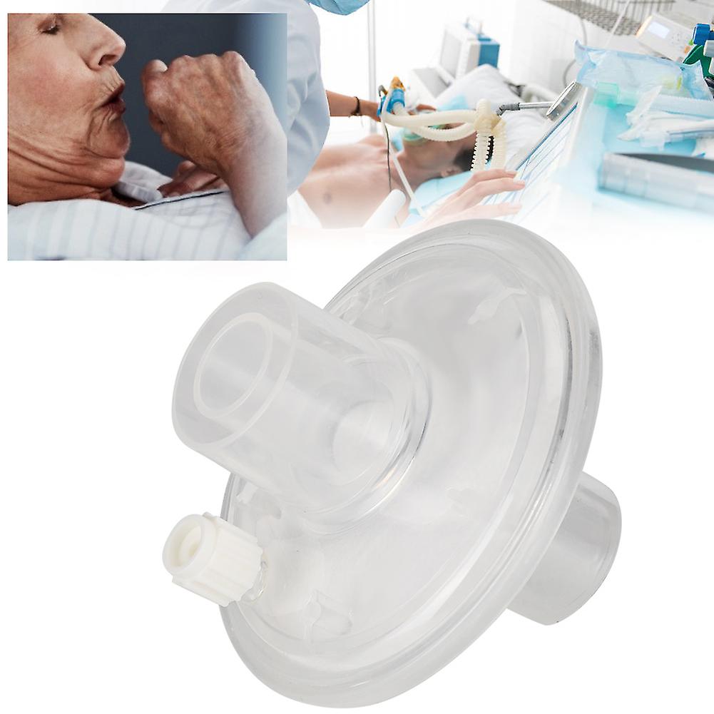 Disposable Bacteria Filter Ventilator Gas Foreign Body Sputum Moisture Filtertransparent Free Size