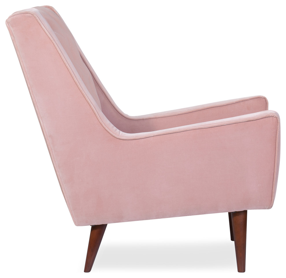 Krisel Fabric and Leather Chair   Midcentury   Armchairs And Accent Chairs   by Kardiel  Houzz