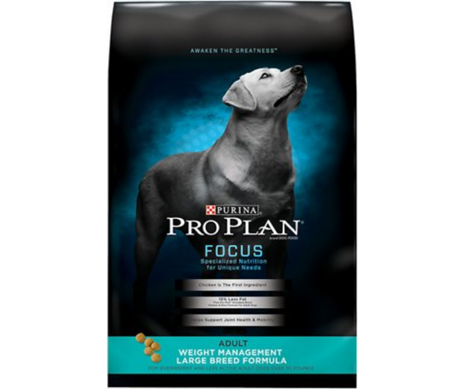 Purina Pro Plan - Large Breed， Adult Dog Weight Management Formula Dry