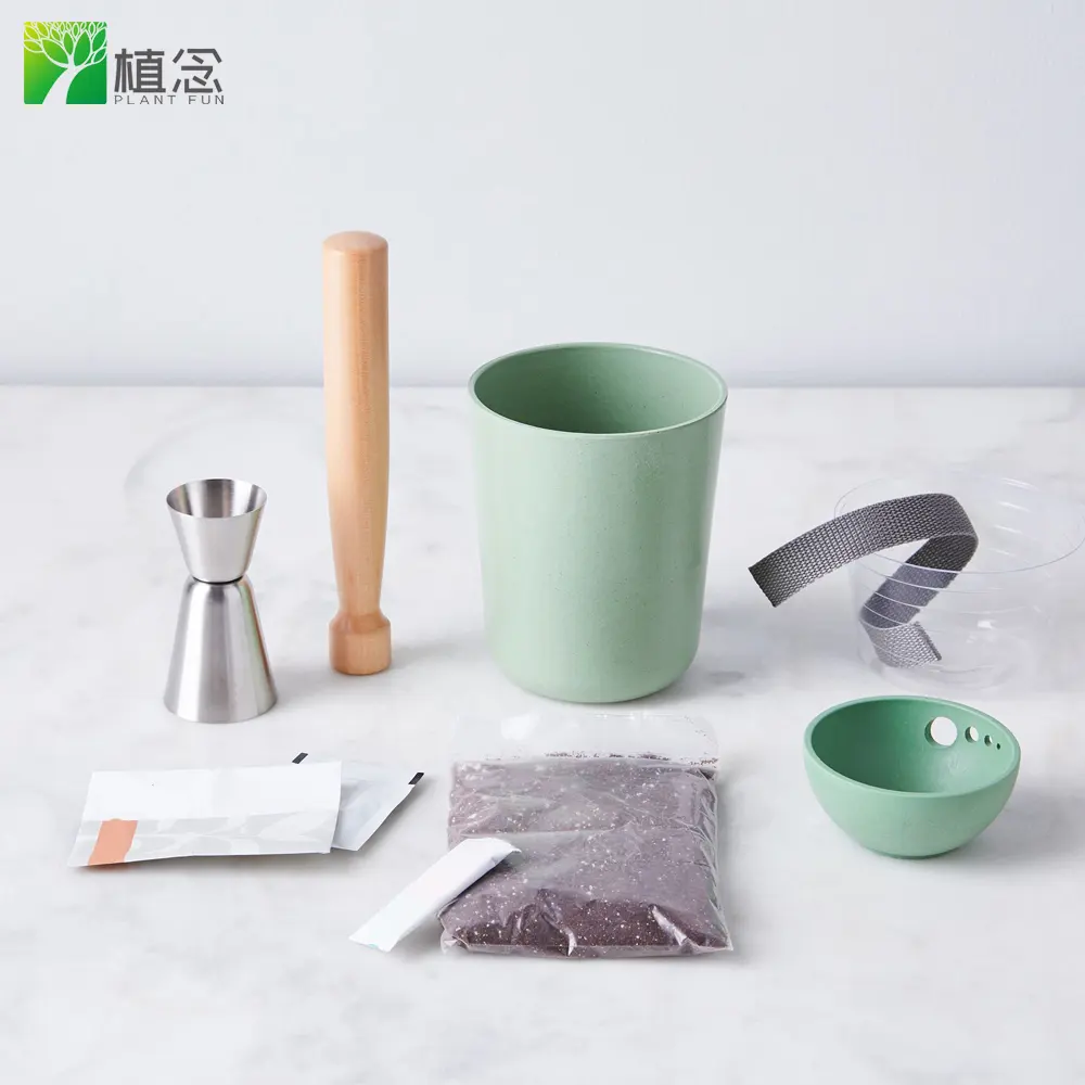 Custom Hot Selling Indoor Herb Tool Set Luxury Gift Set Garden Kit