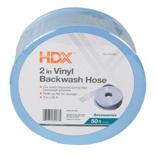 HDX 50 ft. x 2 in. Swimming Pool Spa and Hot Tub Backwash Hose 69266