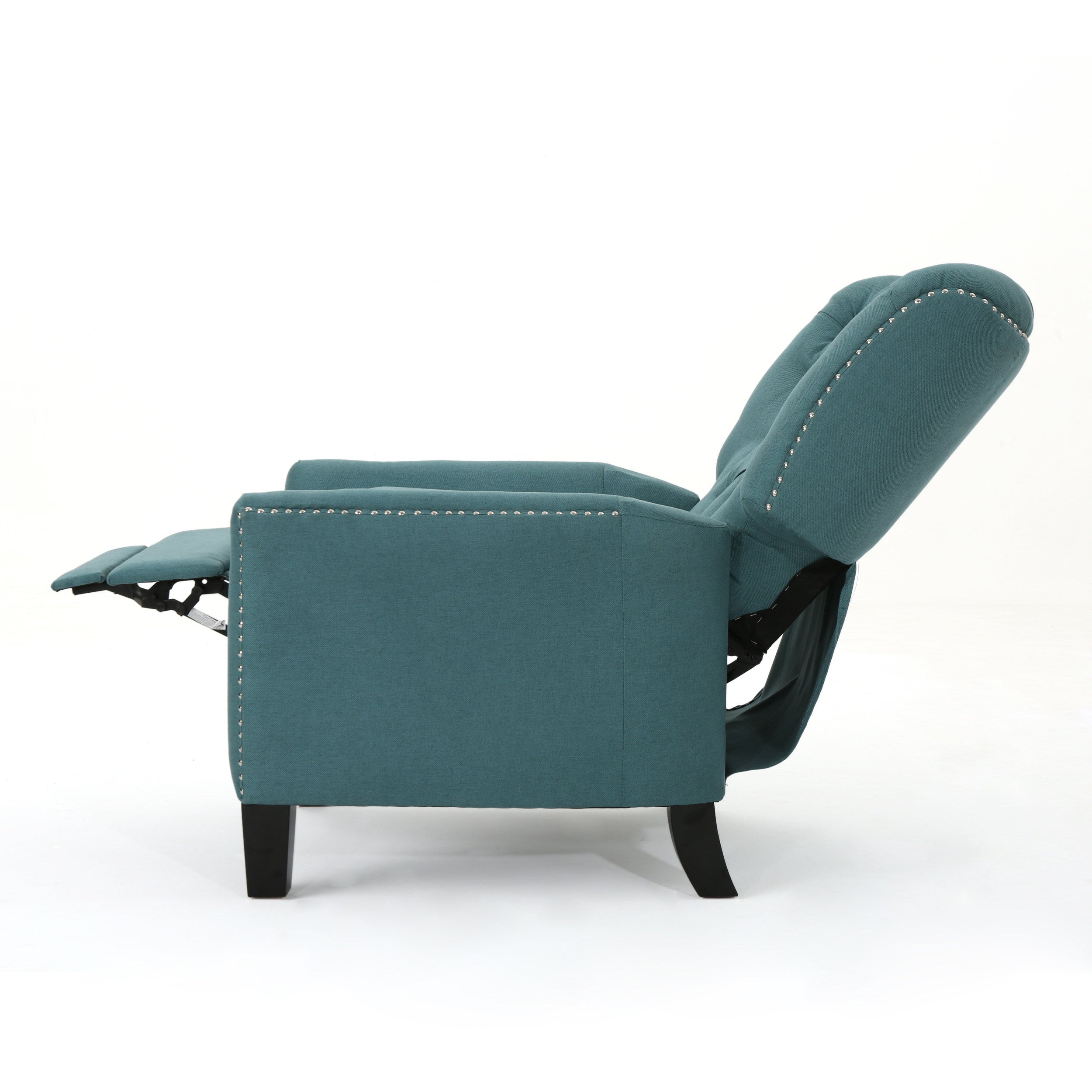 Carlyle Tufted Back Fabric Recliner Armchair