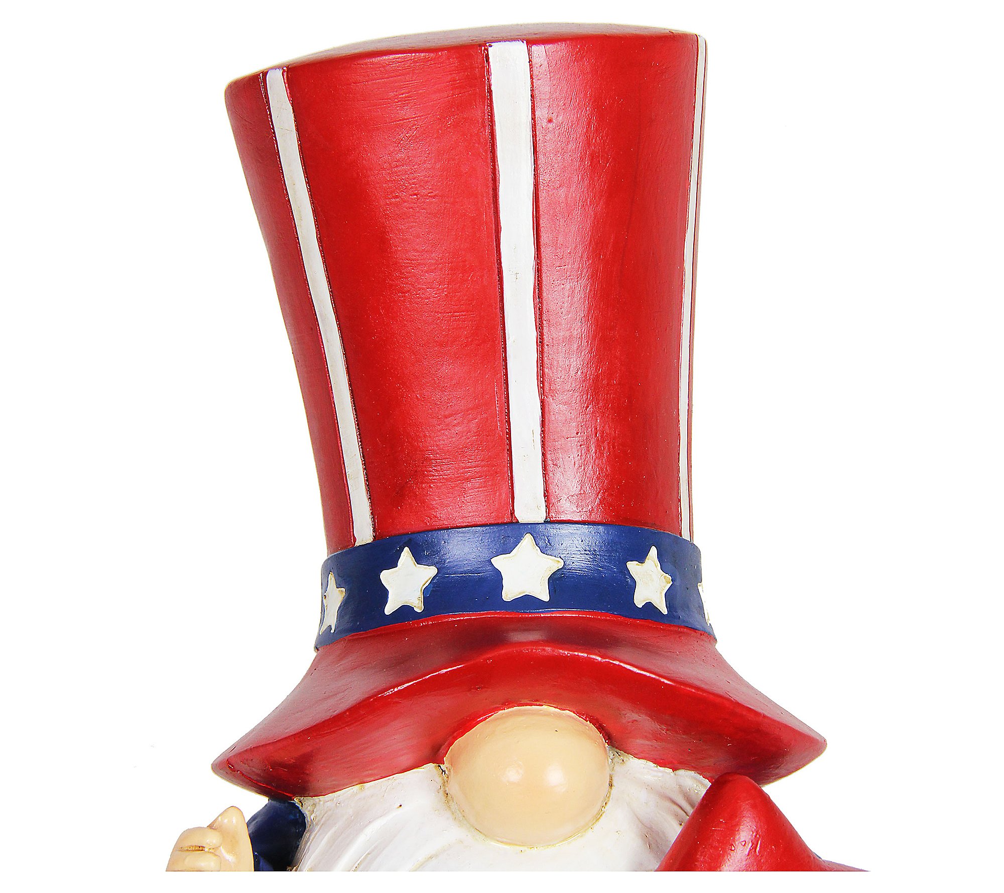 Exhart 2-Piece Patriotic Gnome Statue Asst