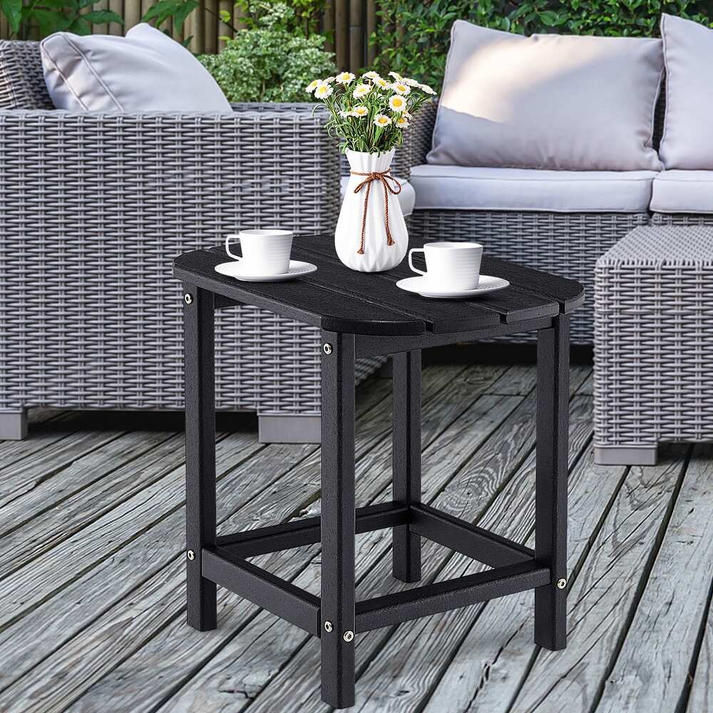 Patio Adirondack Table Small Outdoor Side Table Outside End Table