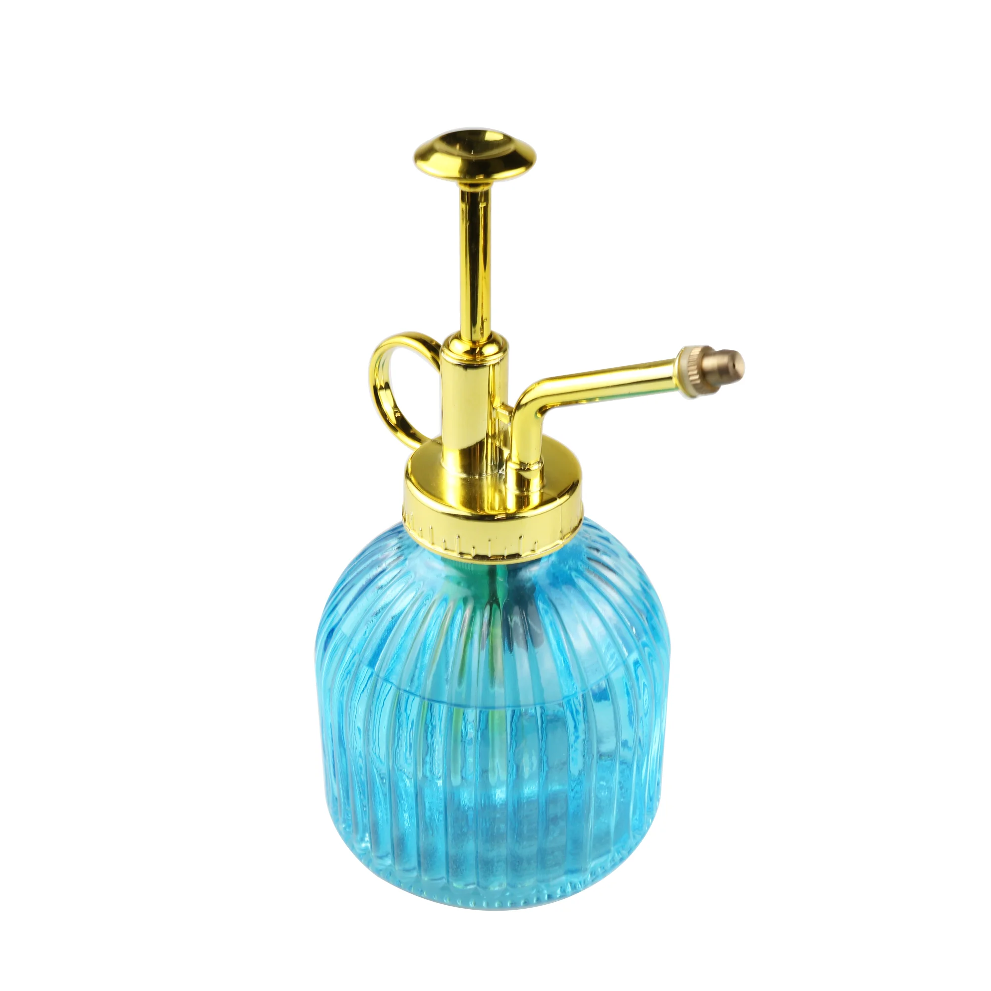 Clear Plant Mister High Quality European Style Color 33mm Flower Plant Watering Metal Mist Glass Sprayer