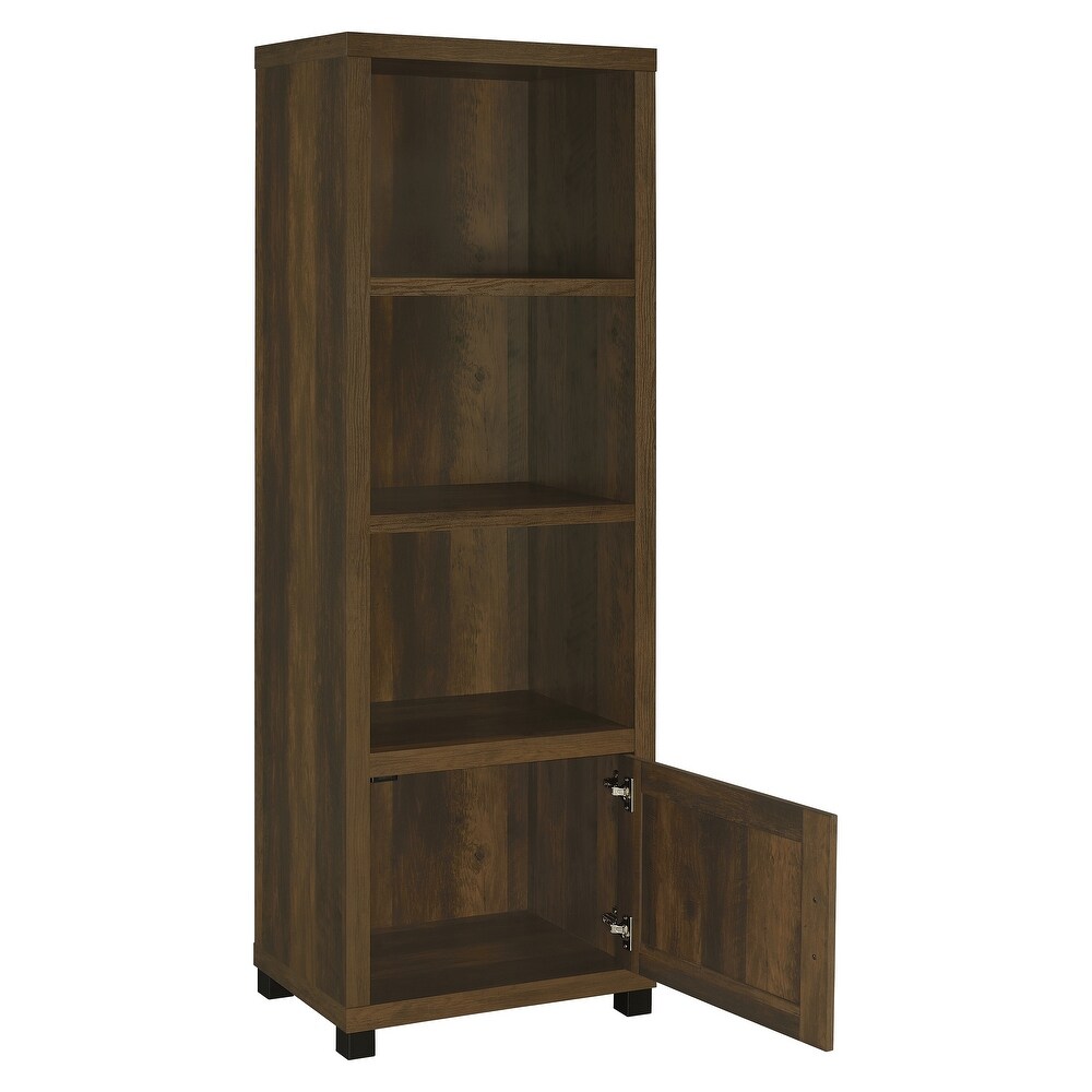 Trenton 3 Shelf Bookcase With Storage Cabinet