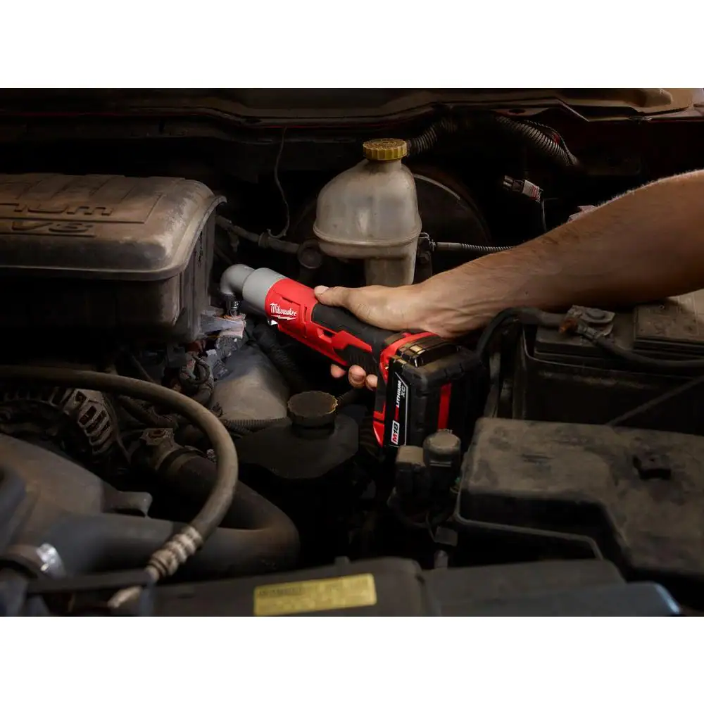 Milwaukee M18 18V Lithium-Ion Cordless 3/8 in. 2-Speed Right Angle Impact Wrench (Tool-Only)