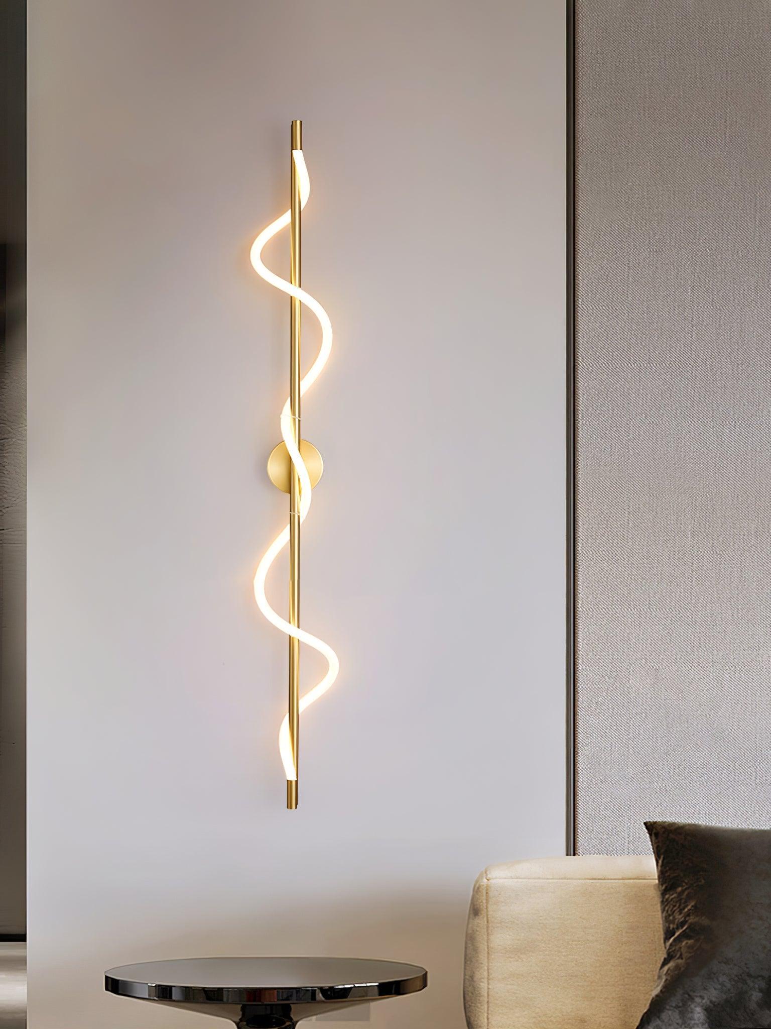 Flexible Linear Curve Wall Lamp