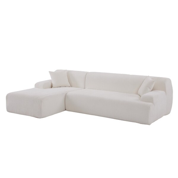 Modern Large LShape Modular Sectional Sofa for Living Room