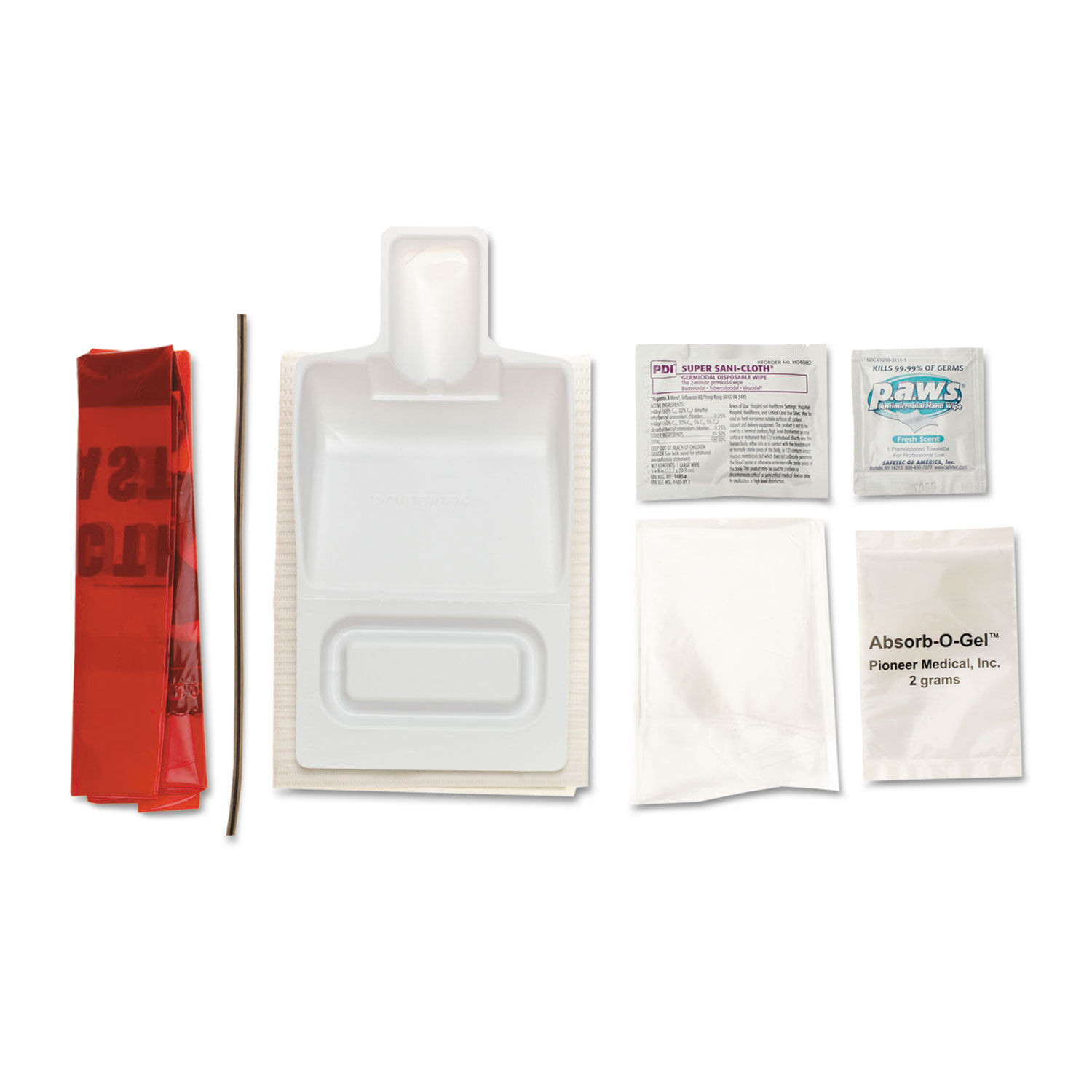 Biohazard Fluid Clean-Up Kit by Medline MIIMPH17CE210