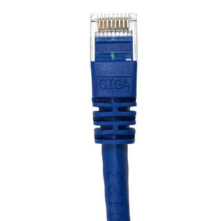 Micro Connectors Inc 3 ft. CAT6 Ethernet Patch Cable SnaglessMolded Boot Unshielded Twisted Pair Blue (10-Pack) E08-003BL-10