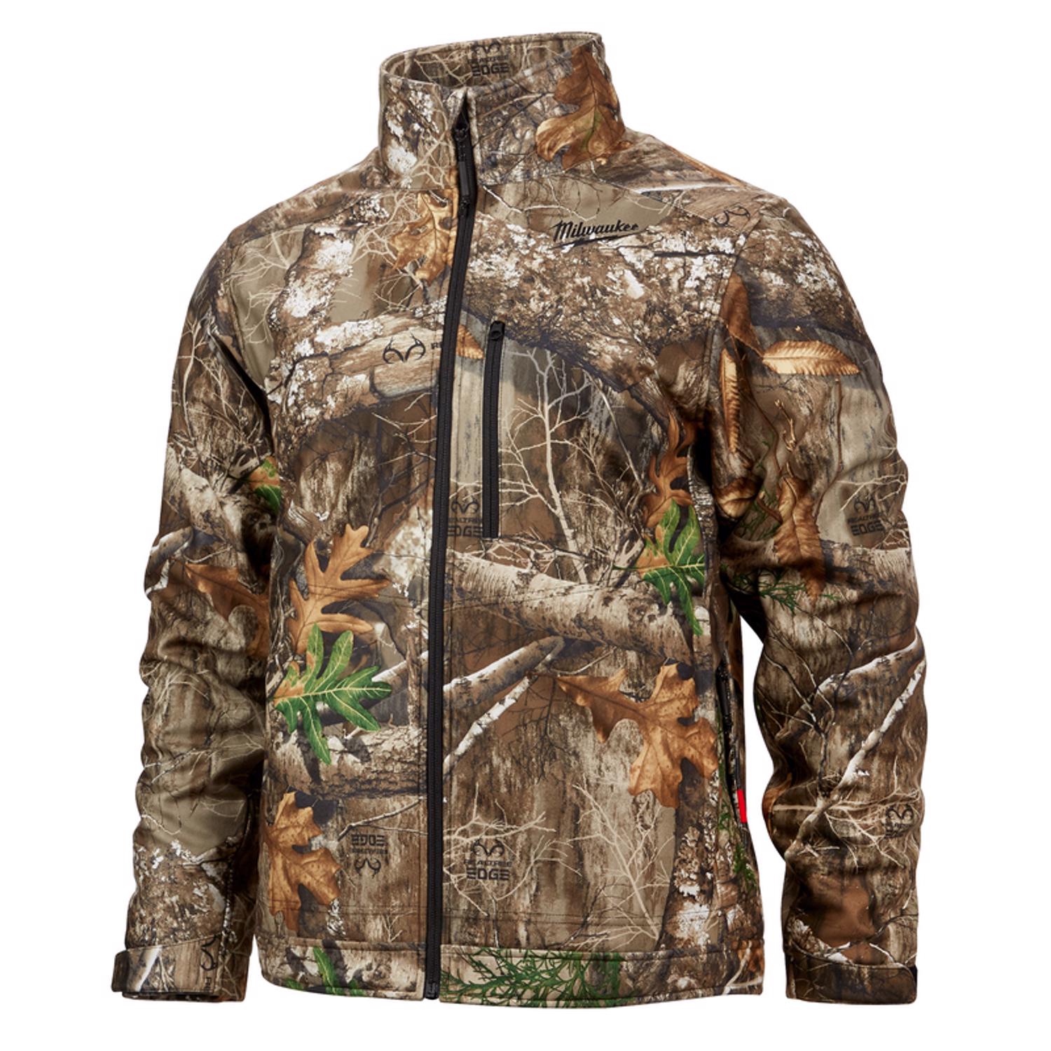 MW M12 Quietshell XXL Long Sleeve Men\u0027s Full-Zip Heated Jacket Kit Camouflage