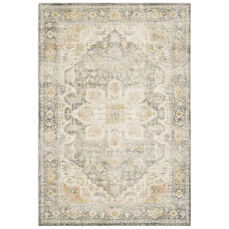 StyleHaven Sorrento Distressed Traditional Area Rug