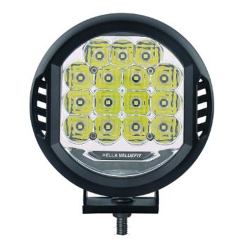 Hella H57-358117171 Value Fit 500 LEDs Driving Lights Kit - Black and Clear