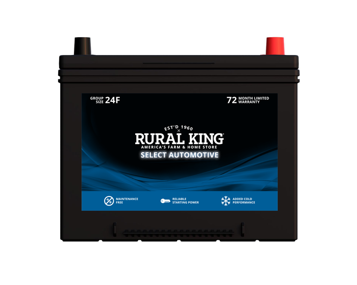 Rural King Select Automotive Battery - 24F-72